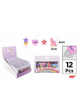 Gumki ścieralne Unicorn 4szt