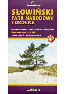 Słowiński Park Narodowy mapa turystyczna 1 : 50 000
