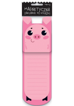 Zakładka magnetyczna notka Pig