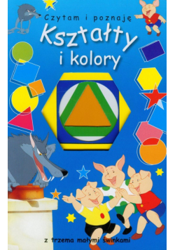 Kształty i kolory z trzema małymi świnkami