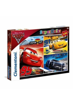 Puzzle SuperColor 3x48 Auta 3