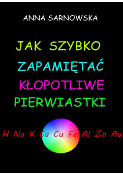Jak szybko zapamiętać kłopotliwe pierwiastki