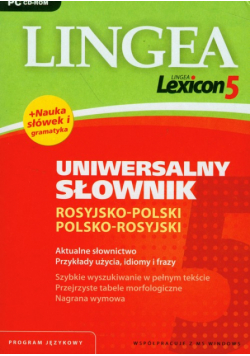 Lingea Uniwersalny słownik rosyjsko-polski polsko-rosyjski
