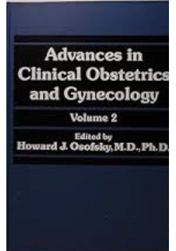 Advances in Clinical Obstetrics and Gynecology, Volume 2