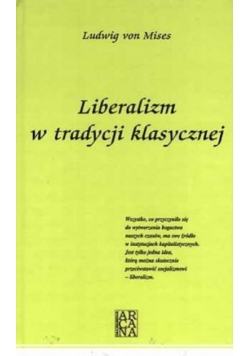 Liberalizm w tradycji klasycznej