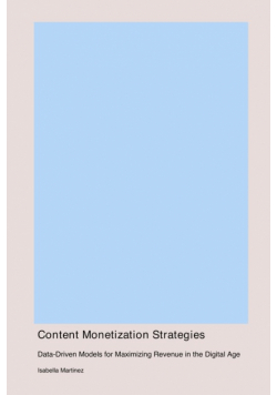 Content Monetization Strategies