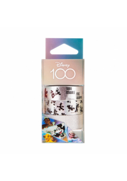 Taśma klejąca 3 szt. Mix Disney 100