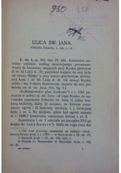 Damy krakowskie , 1924 r.