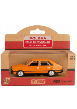 Kolekcja Polska motoryzacja Polonez pomarańczowy