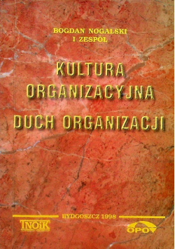 Kultura organizacyjna duch organizacji