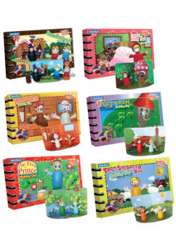 Plastelina Kiddy Clay Fairy Tales baśnie