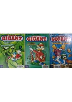 Komiks gigant , zestaw 3 książek