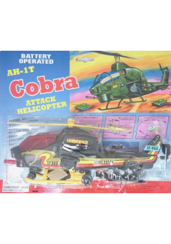 Helikopter AH-1T Cobra czarny