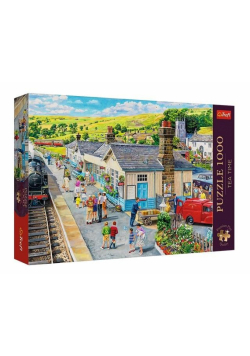 Puzzle 1000 Dworzec kolejowy TREFL