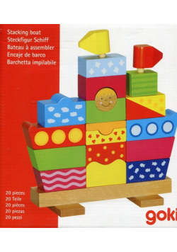 Układanka na patykach Statek