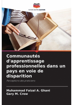 Communautés d'apprentissage professionnelles dans un pays en voie de disparition