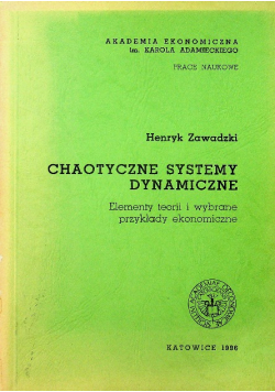 Chaotyczne systemy dynamiczne