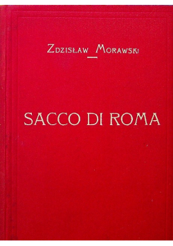 Sacco Di Roma 1921 r.