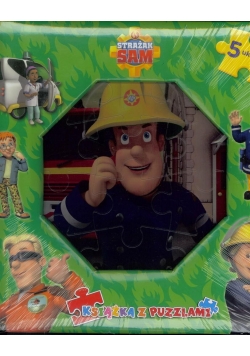 Strażak Sam. Książka z puzzlami