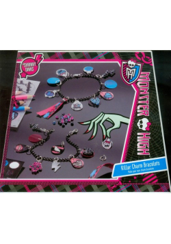 Monster High Zabójcze bransoletki z zawieszkami
