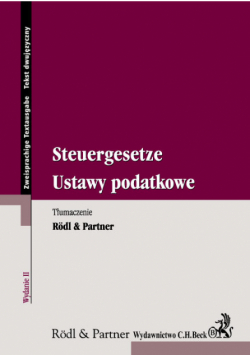 Steuergesetze Ustawy podatkowe