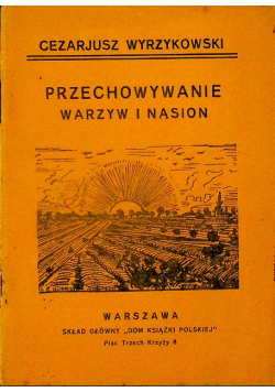 Przechowywanie warzyw i nasion