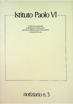 Istituto Paolo VI numero 3