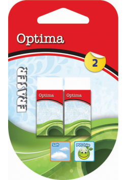 Gumka 2 sztuki OPTIMA