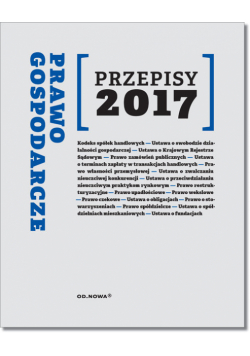 Prawo gospodarcze Przepisy 2017