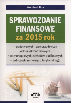 Sprawozdanie finansowe za rok 2015