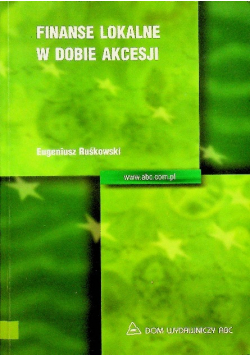 Finanse lokalne  w dobie akcesji