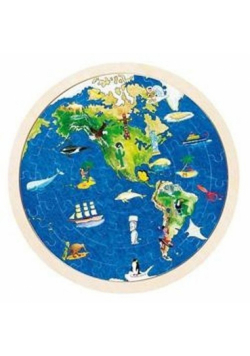Puzzle Mapa świata