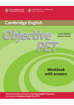 Objective PET Workbook with answers