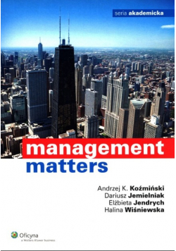 Management matters