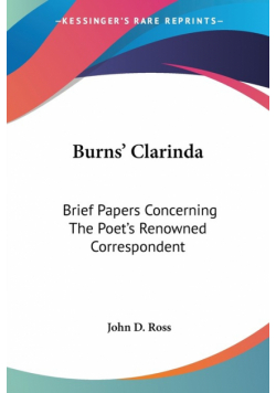 Burns' Clarinda