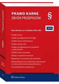 Kodeks karny Prawo karne Zbiór przepisów