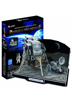 Puzzle 3D Apollo moduł księżycowy