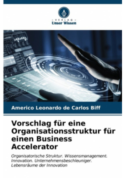 Vorschlag für eine Organisationsstruktur für einen Business Accelerator