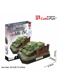 Puzzle 3D Armibuild Cromwell Mk IV 157 elementów