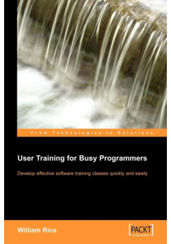 User Training for Busy Programmers