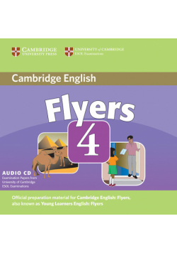Cambridge Young Learners English Tests Flyers 4 Audio CD