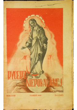 Rycerz niepokalanej  Numer 3 1939 r.