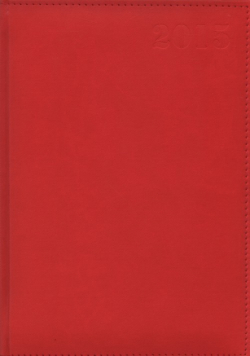 Kalendarz 2015 Twill B5 Czerwony