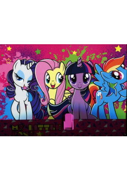 Teczka z rączką A4 gruba My Little Pony