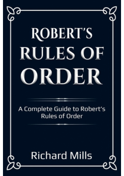 Robert's Rules of Order