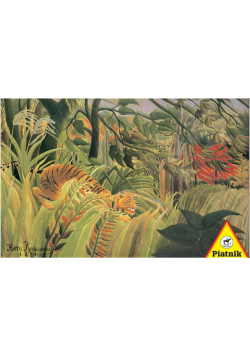 Puzzle Piatnik Rousseau Tygrys w tropikalnej burzy 1000 elementów