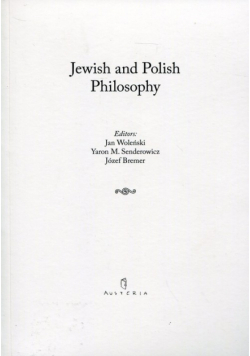 Jewish and Polish Philosophy