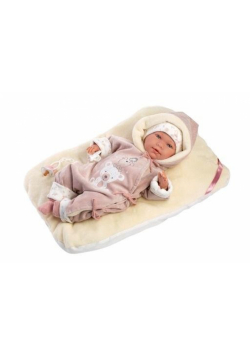 Lalka bobas Mimi z podusią rogal 42cm