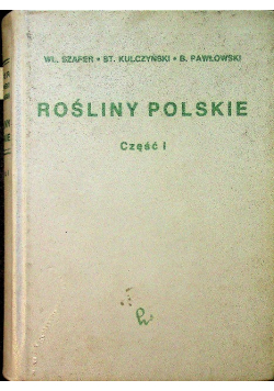 Rośliny polskie Część I