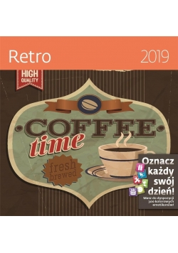 Kalendarz 2019 30x30 Retro HELMA